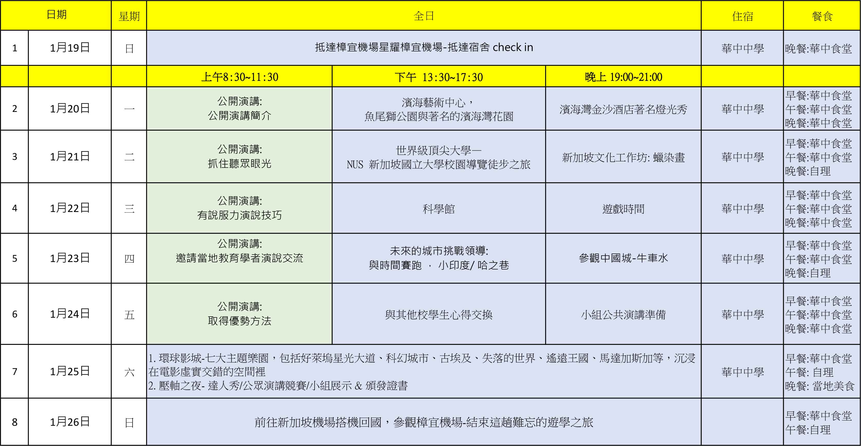 2025新加坡寒假遊學公共演講領袖營 2025 Singapore Public Speaking Winter Camp